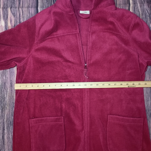 LL Bean full zip women's robe size large - Picture 4 of 8